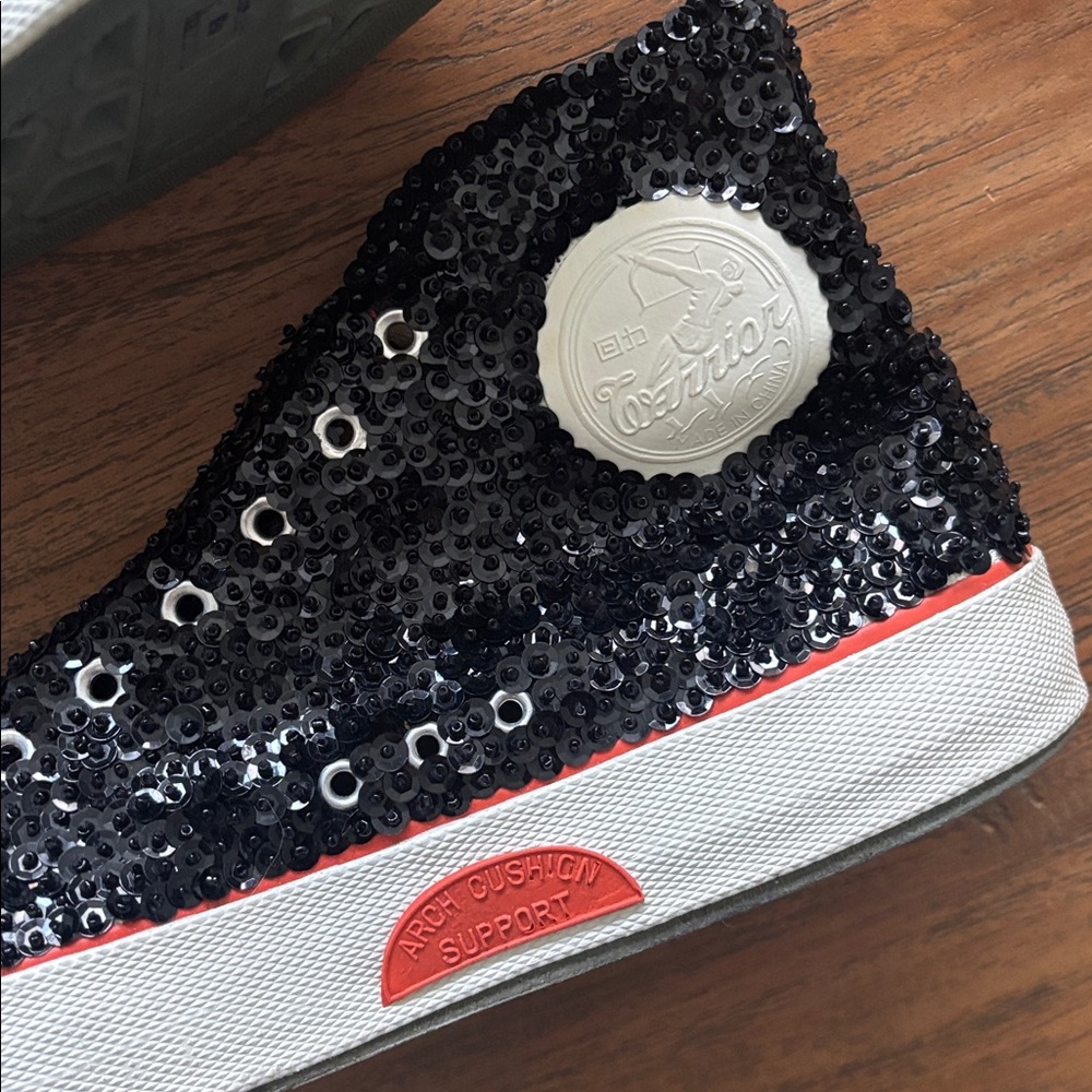 Warrior Sequin Hightops